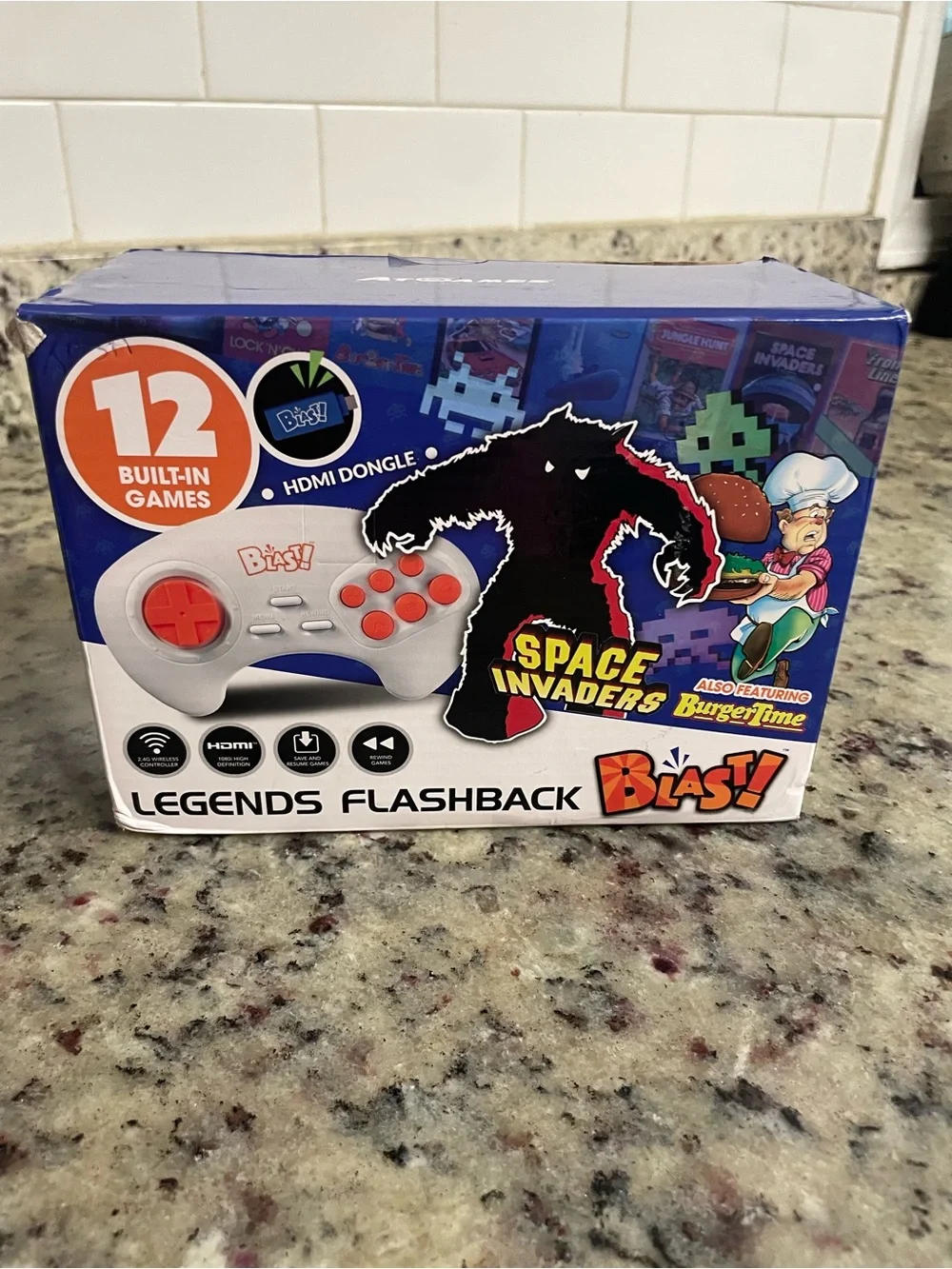 Legends Flashback Blast! Wired Controller  Game console space invaders more gift